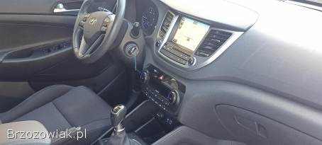 Hyundai Tucson 1,  7crdi JAK NOWY,  czujnikki,  kamera,  oryg Lakier,  2017