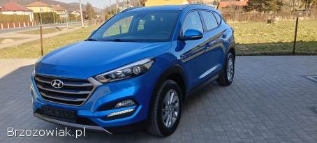 Hyundai Tucson 1,  7crdi JAK NOWY,  czujnikki,  kamera,  oryg Lakier,  2017