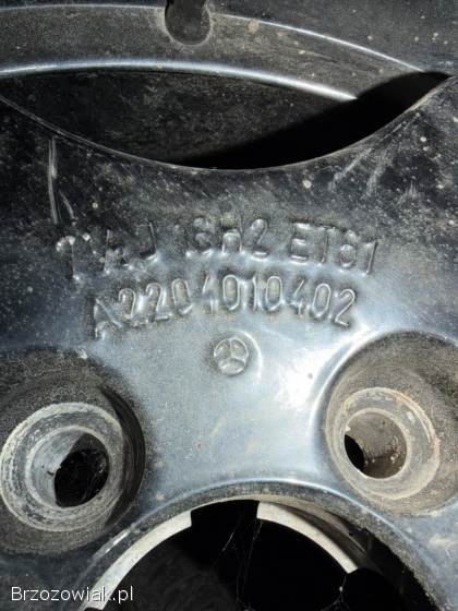 Koło dojazdowe 5x112 R16 7,  5J ET51 stan DB