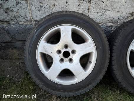 Koła 5x112 R16 Audi 7J ET45 57,  1mm + 195/65 R16C Uniroyal JAK NOWE