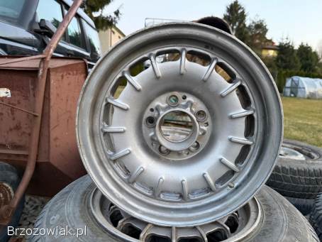 Koła 5x112 R14 Mercedes 6,  5J Baroque / Baroki stan DB -  kpl.  KLASYKI