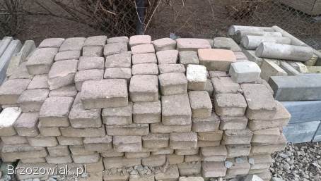 Kostka brukowa nostalit z rozbiórki