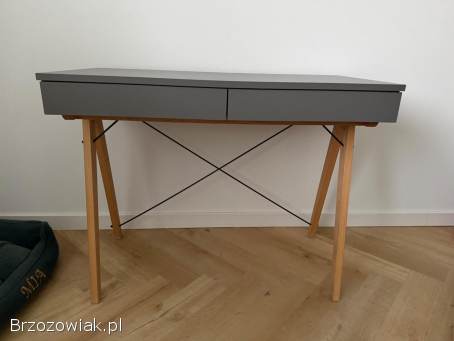 Drewniane biurko skandynawskie Minko
