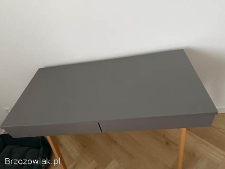 Drewniane biurko skandynawskie Minko