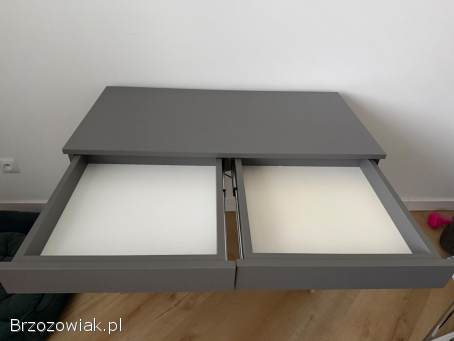 Drewniane biurko skandynawskie Minko