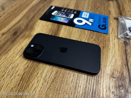 Okazja!  Iphone 15 -  Czarny!  Super Stan!  Gwarancja!  Bateria 100!