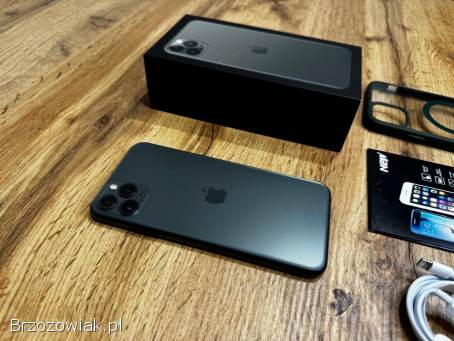 Okazja!  Iphone 11 Pro Max Zielony!  Kondycja Bat 100 Super Stan!