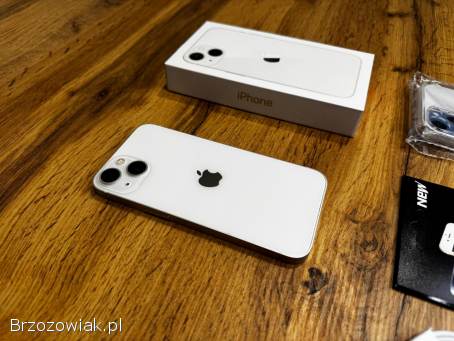 Okazja!  Iphone 13 Biały!  Gwarancja!  Kondycja Bat 100!  Super Stan!