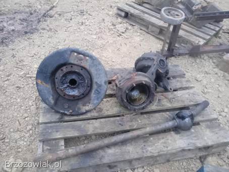 Ciągnik sam Star ził gaz most