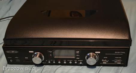 Reflexion TTR 8642 UCE gramofon (tuner UKW/MW,  funkcja kodowania,  USB),  czarny