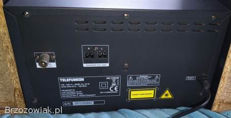 Wieża Telefunken MC1004M