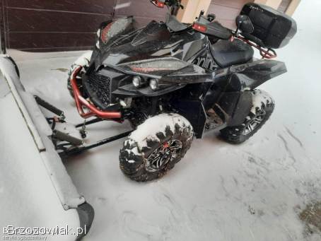 Quad SMC ONLINE 850 70KM 2019R Pługiem z Niemiec REJ PL SANOK