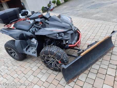 Quad SMC ONLINE 850 70KM 2019R Pługiem z Niemiec REJ PL SANOK