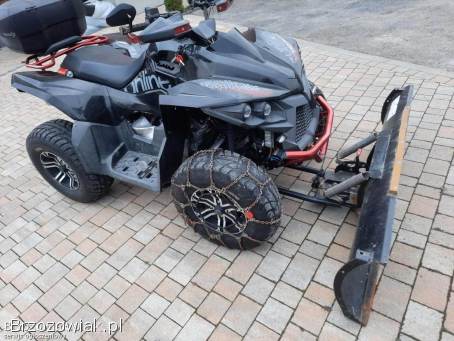 Quad SMC ONLINE 850 70KM 2019R Pługiem z Niemiec REJ PL SANOK