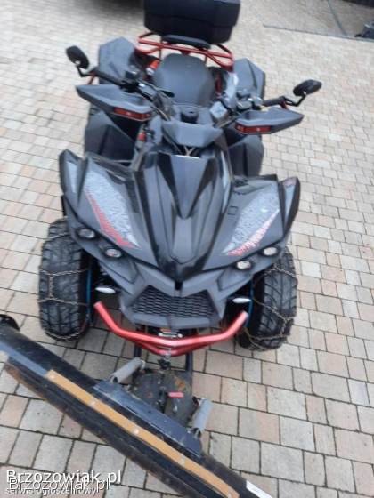 Quad SMC ONLINE 850 70KM 2019R Pługiem z Niemiec REJ PL SANOK
