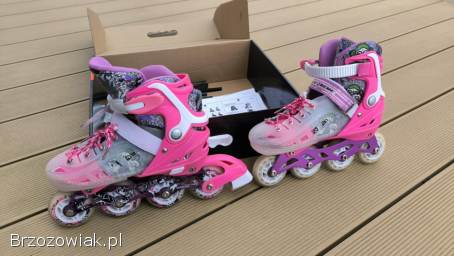 Łyżworolki 4w1,  łyżwy,  rolki,  wrotki (34-38)