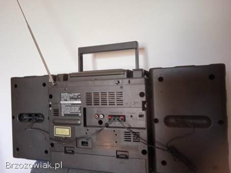 Wieża radio CD magnetofon