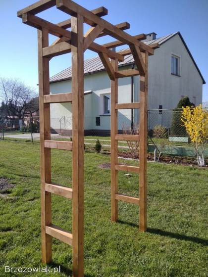 Pergole drewniane trwałe i solidne