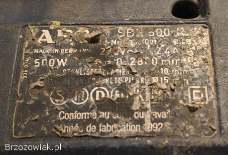 Wiertarka niemiecka AEG SBE 500 R