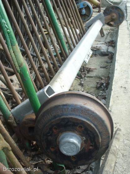 Oś szerokość 2 m ośka -  Besko