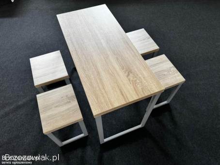 NOWY ZESTAW MEBLI / OGRÓD,  DOM -  STÓŁ + 4 STOŁKI