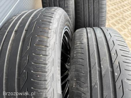 Koła letnie 5x112 R17 Brock 7,  5J ET35 67mm + 215/55 Bridgestone 4/5mm