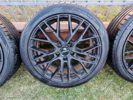 Felgi Carmani 5x112 z oponami Nokian 225/40R18 nowe