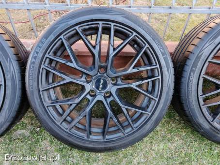 Felgi Carmani 5x112 z oponami Nokian 225/40R18 nowe