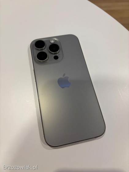 Iphone 15 Pro 128GB stan idealny (zestaw)
