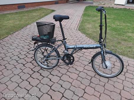 Rower elektryczny składany