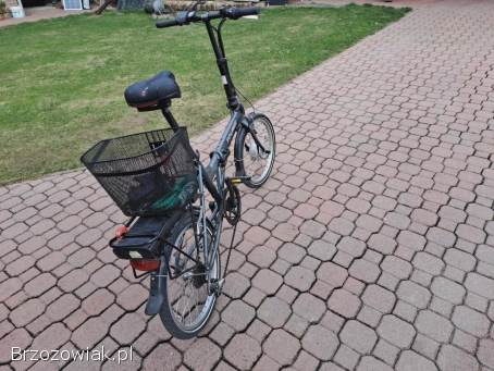 Rower elektryczny składany