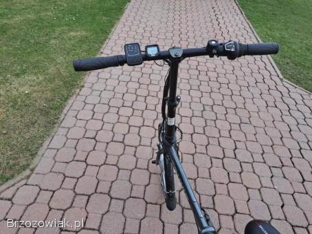 Rower elektryczny składany