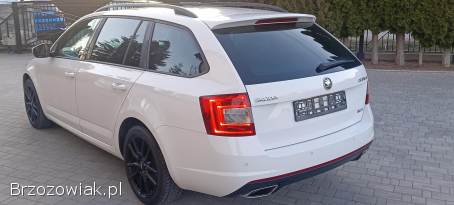 Skoda octavia RS 2,  0TDI CR,  kubelki,  czujniki,  czarna podsufitka,  vRS,