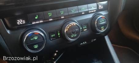 Skoda octavia RS 2,  0TDI CR,  kubelki,  czujniki,  czarna podsufitka,  vRS,