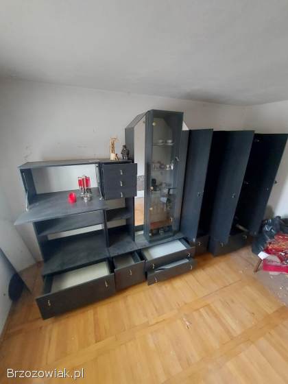 Meble pokojowe w kolorze czarnym