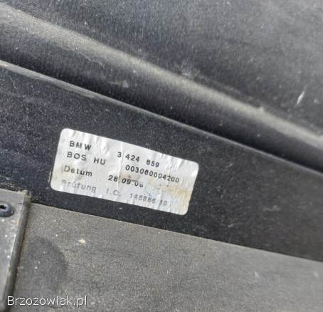 Roleta bagaznika bmw X3 E83 siatka 10r.  czarna oryginal 3424659