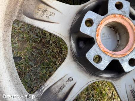 Koła zimowe 5x112 R17 Rial 7,  5J ET38 70mm stan BDB + 205/50 Hankook 21r.  6/7mm