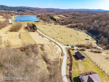 Działka budowlana nad zalewem Blizne k.  Brzozowa