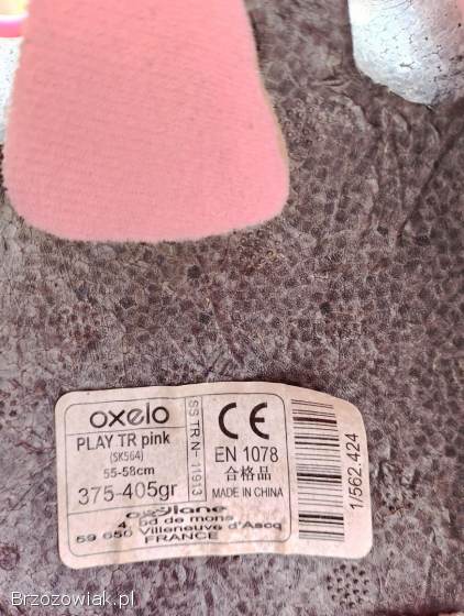 Wrotki,  kask ochronny