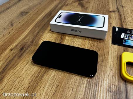 Okazja!  Iphone 14 Pro Space Black!  Super Stan!  Gwarancja!  Bat 100