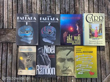 Sprzedam ponad 2000 ksiazek różne tematy