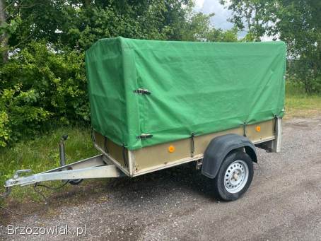 Przyczepka samochodowa lekka 600kg Westfalia na wahaczu