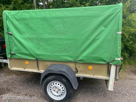 Przyczepka samochodowa lekka 600kg Westfalia na wahaczu