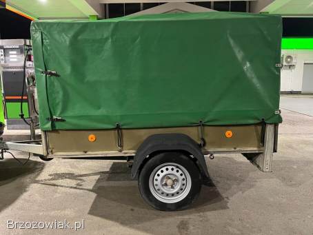 Przyczepka samochodowa lekka 600kg Westfalia na wahaczu