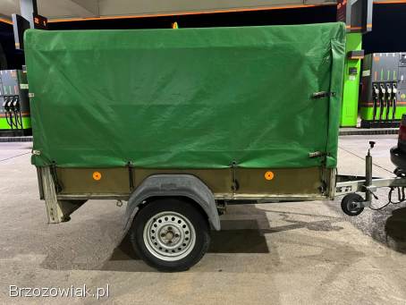 Przyczepka samochodowa lekka 600kg Westfalia na wahaczu