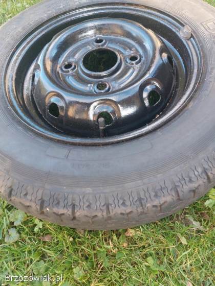 Opony zimowe 135 R12 -  4 sztuki ( komplet) + koło zapasowe z felgą
