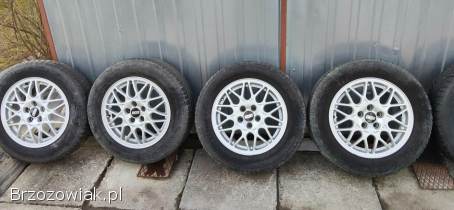 Felgi 15 5x100 BBS z oponami letnimi