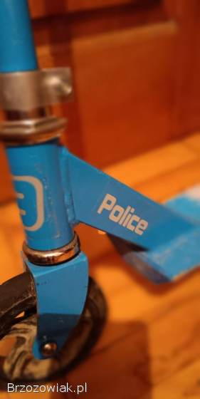 Hulajnoga dla chłopca 3-6 lat POLICE lekka,  solidna
