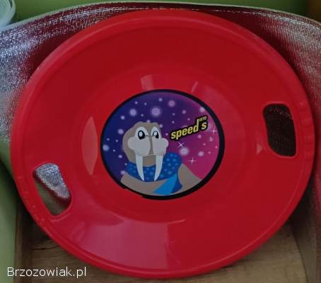 Sanki ślizg zjazdowy około śr.  60cm SPEED S