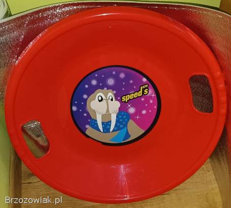 Sanki ślizg zjazdowy około śr.  60cm SPEED S